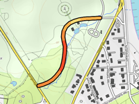 Marsilesborg Mindepark przez Niels W. Gades Vej