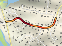 Martin Road da Chattahoochee River
