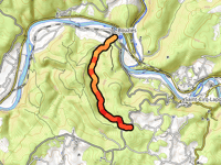 Mas de Girval depuis Bouziès