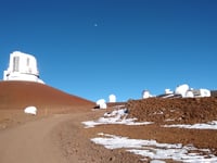 Mauna Kea von Waikoloa Beach