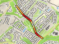 Mauricewood Road da Penicuik