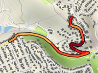 Maxwelton Road via Moraga Avenue