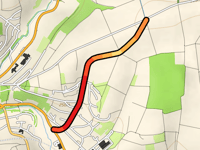 Meilenhöhe über Alte Siedlung