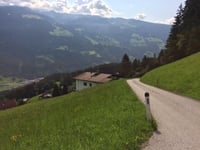 Melchboden z Aschau przez Zillertaler Höhenstrasse