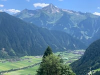 Melchboden from Hippach via Zillertaler Höhenstrasse