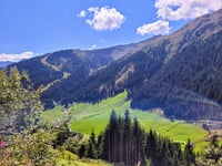 Melchboden vanuit Hippach via Zillertaler Höhenstrasse
