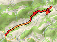 Meltingerberg von Passwangstrasse