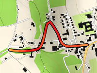 Memminger Strasse from Mindelheim