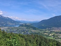 Menador / Monte Rovere depuis Caldonazzo