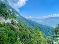 Mendel Pass / Passo Mendola von Sankt Michael / San Michele