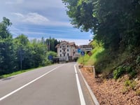Mendel Pass / Passo Mendola von Kaltern / Caldaro