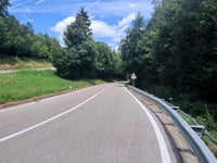 Mendel Pass / Passo Mendola von Kaltern / Caldaro