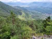 Mendel Pass / Passo Mendola desde Kaltern / Caldaro