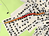 Menhofer Strasse from Denklingen