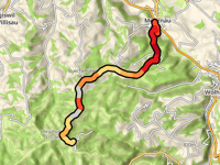 Menzberg von Menznau über Menzbergstrasse