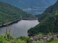 Mergoscia from Tenero
