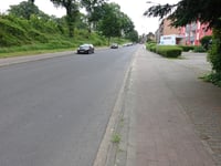 Merkstein von Kirchratherstrasse