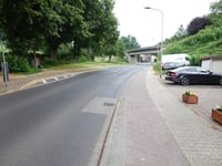 Merkstein von Kirchratherstrasse