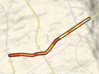 Merry Road via Peck Road