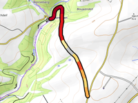 Merscheid über Rue de Wahlhausen