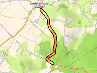 Route du Mans da Mézières-sous-Lavardin