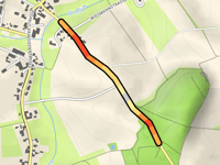 Michlbacher Strasse from Bonbruck