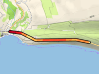 Military Road desde Freshwater Bay