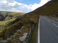 Milltir Cerrig desde Llangynog