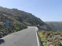 Mirador Barranco del Chafarís from Arrieta via Haría