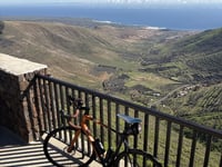 Mirador Barranco del Chafarís von Arrieta über Tabayesco