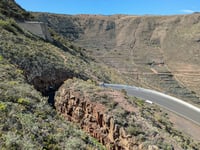 Mirador Barranco del Chafarís from Arrieta via Tabayesco