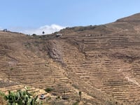 Mirador Barranco del Chafarís von Arrieta über Tabayesco