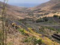 Mirador Barranco del Chafarís von Arrieta über Tabayesco