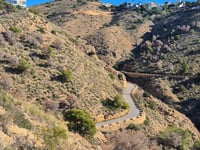 Mirador de la Cruz von Benidorm über Sierra Dorada