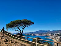 Mirador de la Cruz von Benidorm über Sierra Dorada