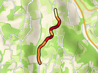 Mitter-Henndorf vanuit Bachergraben