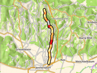 Mitter-Henndorf vanuit Jennersdorf via Stangeleck