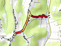 Mittereck przez Oberdroser Strasse