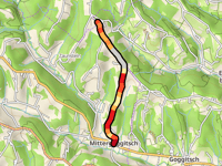 Mittergoggitschbergweg von Mittergoggitsch