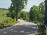 Mniszy Las from Olszyniec via Wałbrzyska