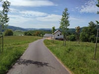 Mniszy Las from Olszyniec via Zagórska