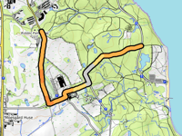 Moesgårdbakken via Skovmøllevej