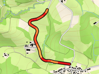 Mohlscheid von Klauserhof über Schlichenbach
