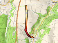 Molkenberg von Grünsfeldhausen über Kapellenstrasse