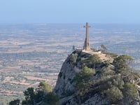 Puig de Sant Salvador desde Felanitx