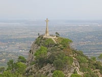 Puig de Sant Salvador from Felanitx