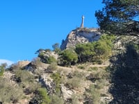 Puig de Sant Salvador from Felanitx