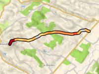 Mondilhan via Croix de Marsiol