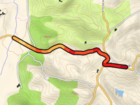 Mondilhan przez Route de Boulougne
