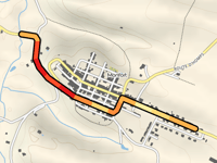 Monfort via Route de Fleurance